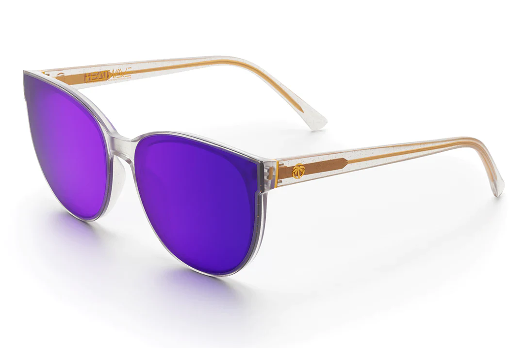 CARAT SUNGLASSES: Clear Frame x Ultra Violet