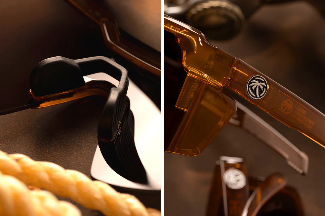FUTURE TECH SUNGLASSES: Saddle - Image 4
