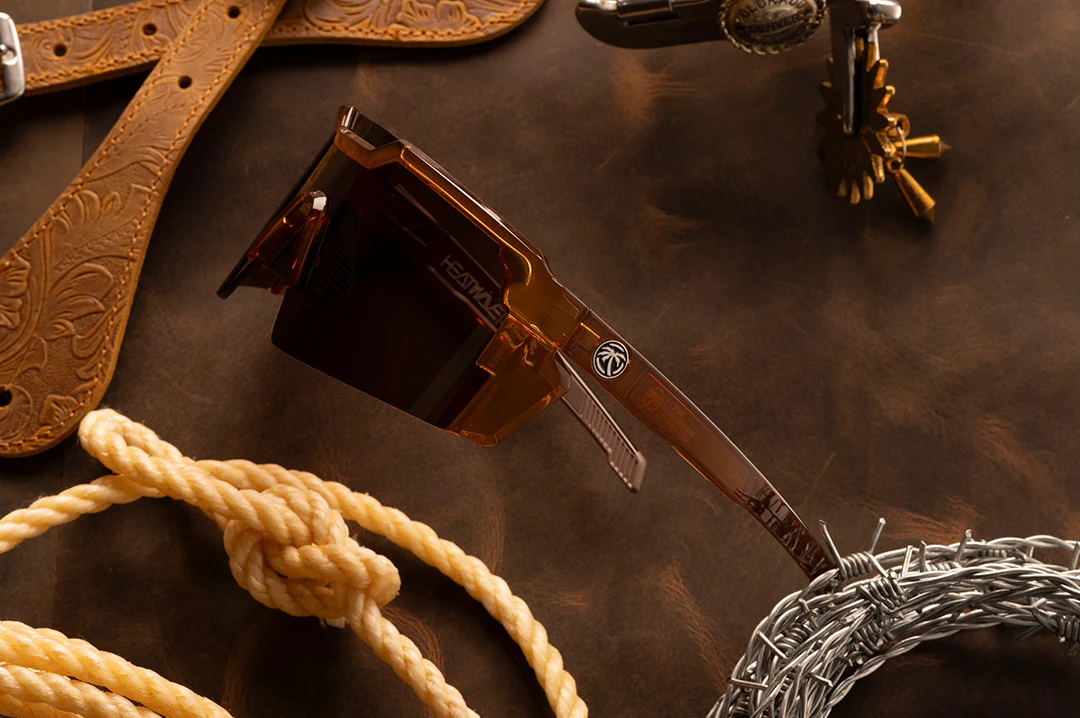 FUTURE TECH SUNGLASSES: Saddle - Image 5