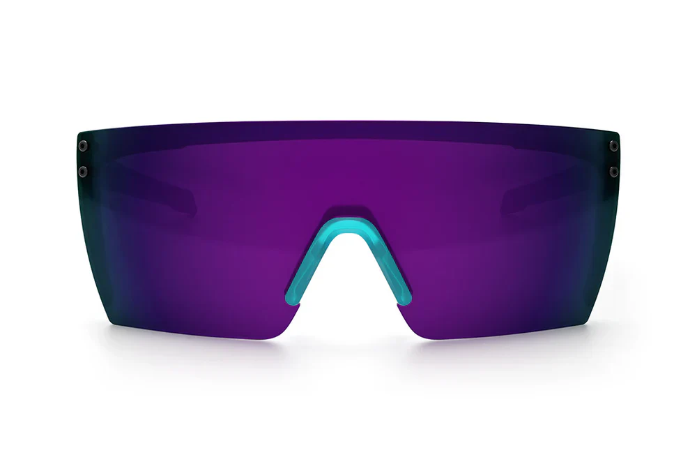 PERFORMANCE XL LAZER FACE SUNGLASSES: Aqua Frost - Image 4