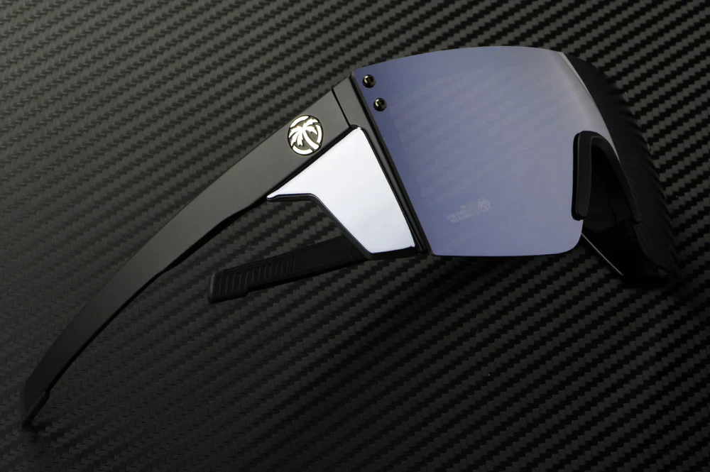 PERFORMANCE XL LAZER FACE SUNGLASSES: Silver - Image 5
