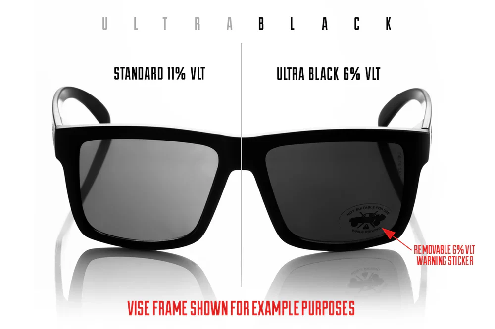 PERFORMANCE XL VISE SUNGLASSES: Ultra Black - Image 3