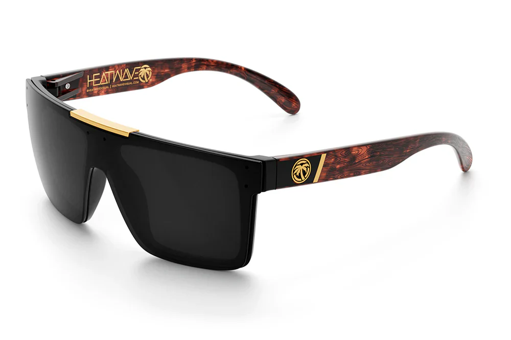 QUATRO SUNGLASSES: Woodgrain