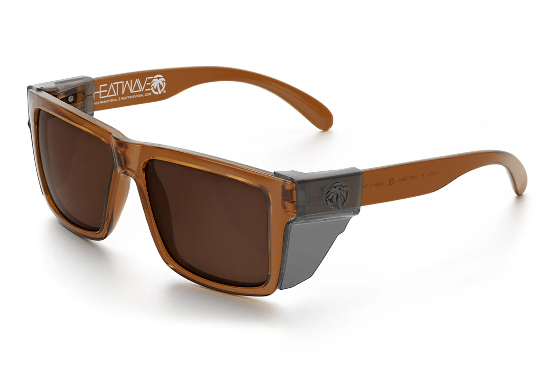 VISE Z87 SUNGLASSES: Saddle - Image 6