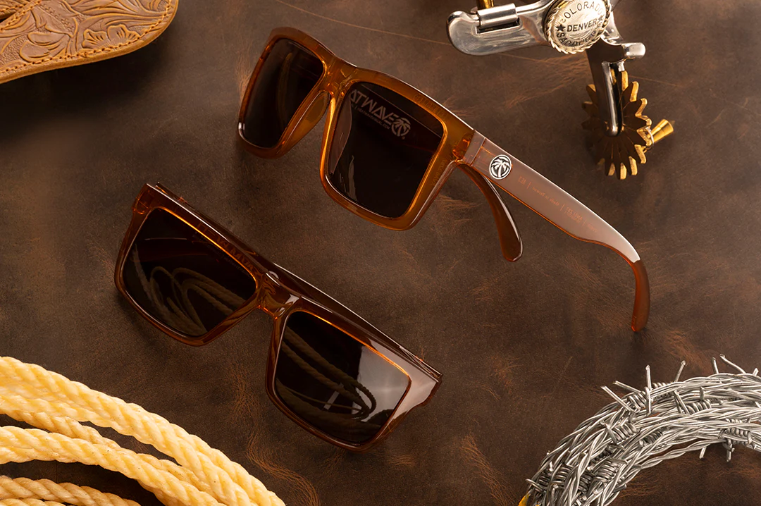 VISE Z87 SUNGLASSES: Saddle - Image 7