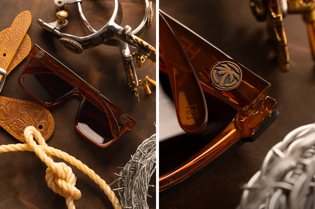 VISE Z87 SUNGLASSES: Saddle - Image 8