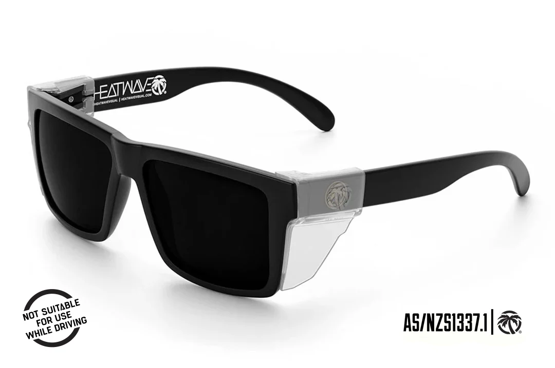 VISE Z87 SUNGLASSES: Ultra Black - Image 2