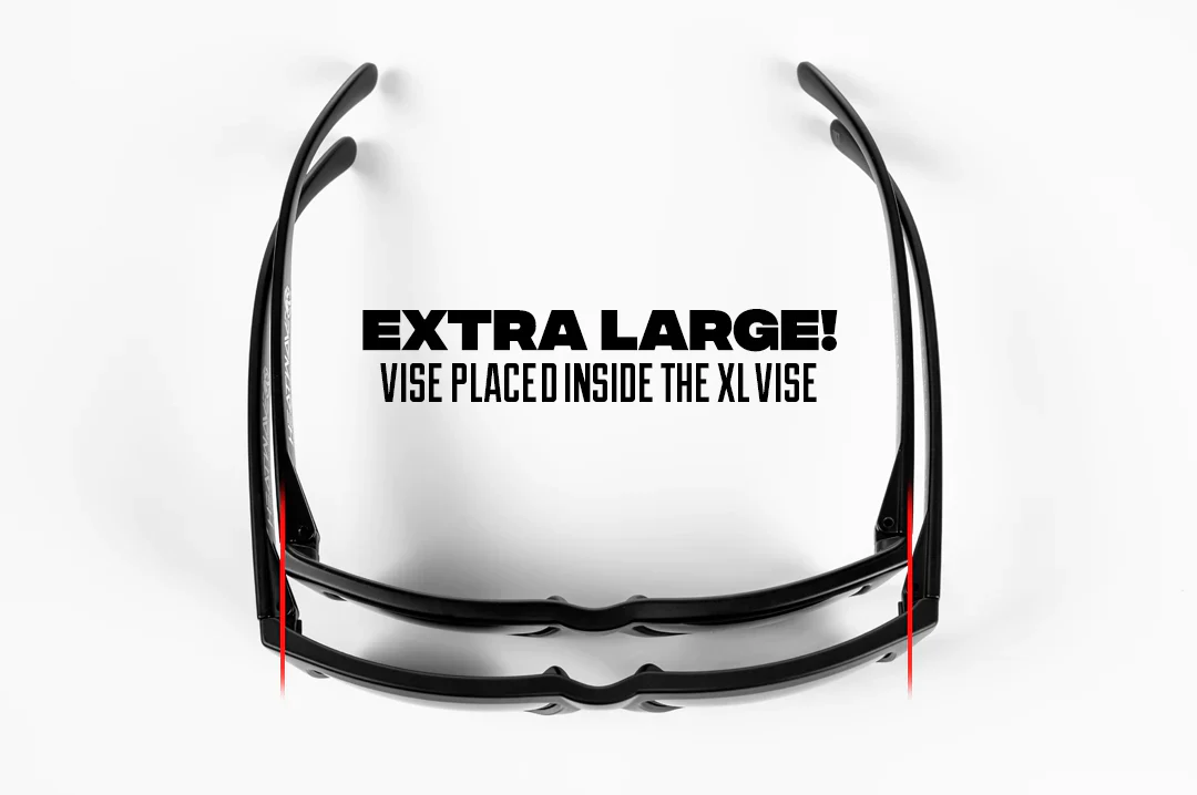 XL VISE SUNGLASSES: Galaxy Blue - Image 3