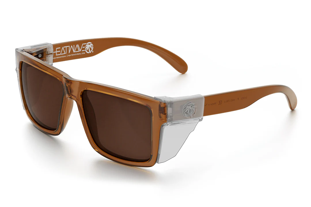 XL VISE SUNGLASSES: Saddle - Image 5