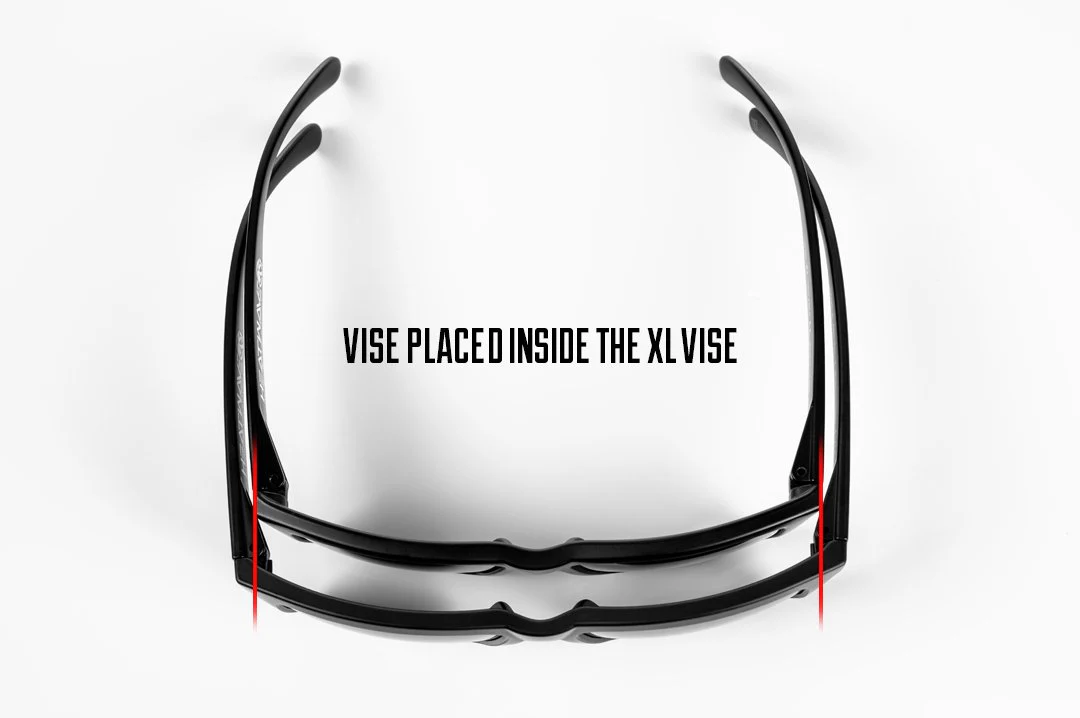 XL VISE SUNGLASSES: Ultra Black - Image 2